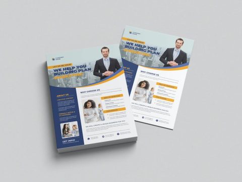 Business Solution Flyer Template S27PGA2