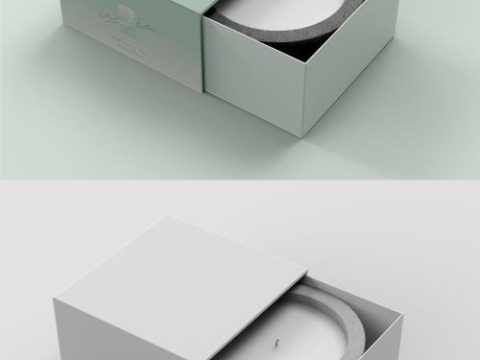 Candle in Box Mockup 456090663