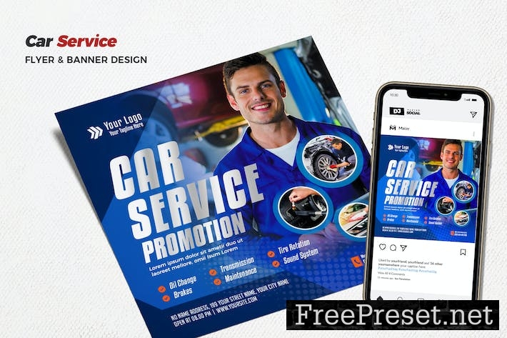 Car Service Promotion HTFBXSS