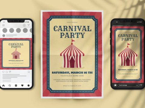 Carnival Flyer Template K2URGUW