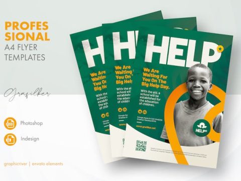 Charity Flyer Templates 9TGN5UT