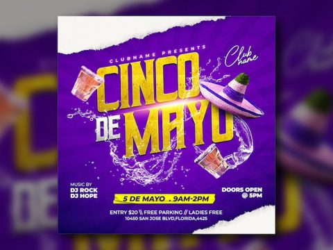 Cinco De Mayo Flyer