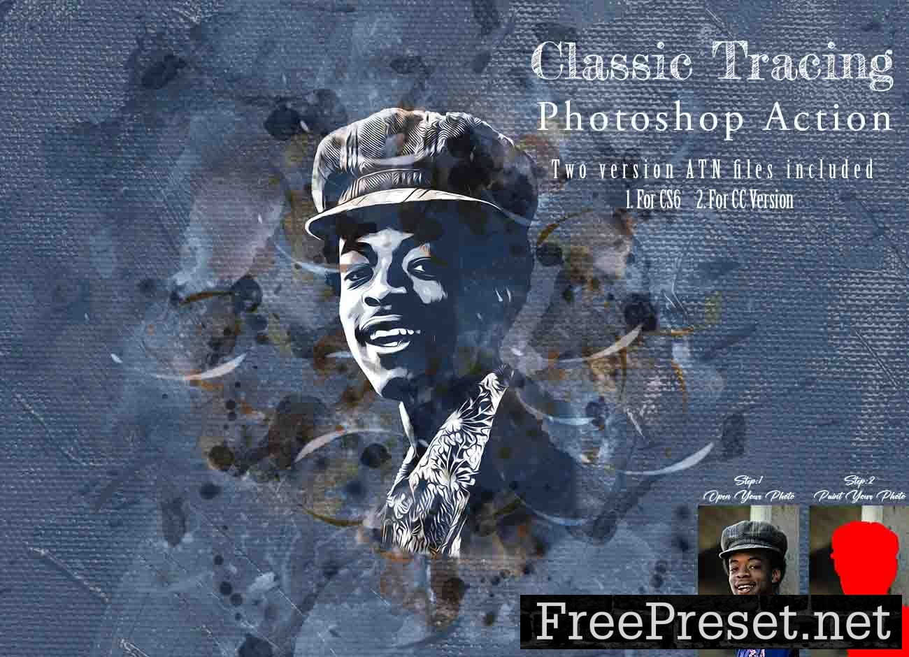 Classic Tracing Photoshop Action 12514364