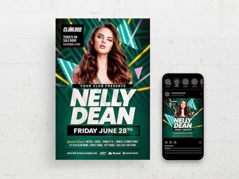 Club Flyer Template FZ3UF2B