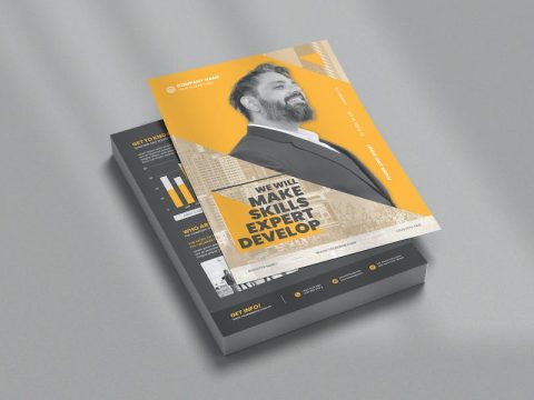 Corporate Solutions Flyer Template 34LTKY3