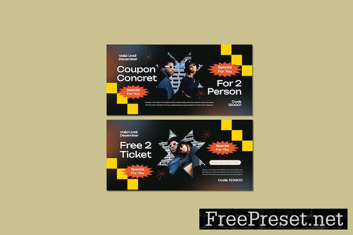 Coupon Concert Voucher LSL3W6S