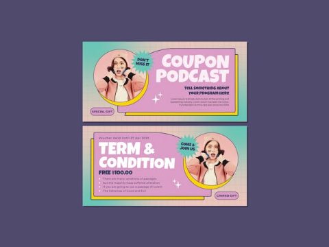 Coupon Podcast Voucher 3J4FGML