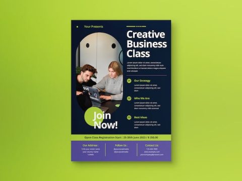 Creative Business Class Flyer PEP8UYP