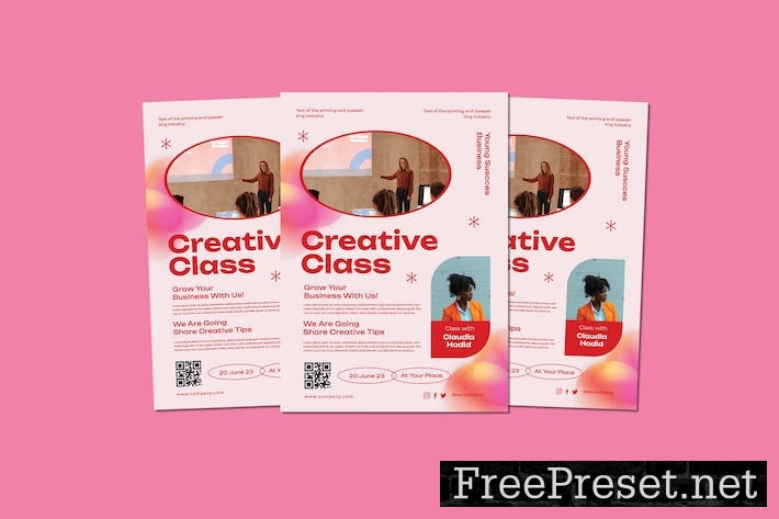 Creative Class Flyers YPEQZQL