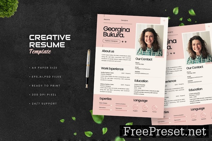 Creative Resume XAS8UNN