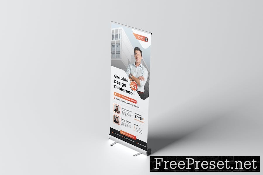 Creative Talk Roll Up Banner 4HC6KHZ