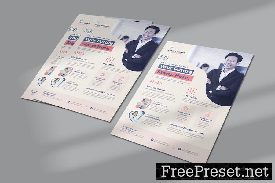 Digital Agency Flyer Template L4Q75L9