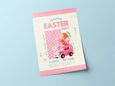 Easter Egg Hunt Flyer 52XAU92