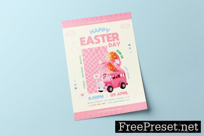 Easter Egg Hunt Flyer 52XAU92