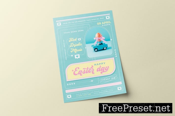 Easter Egg Hunt Flyer