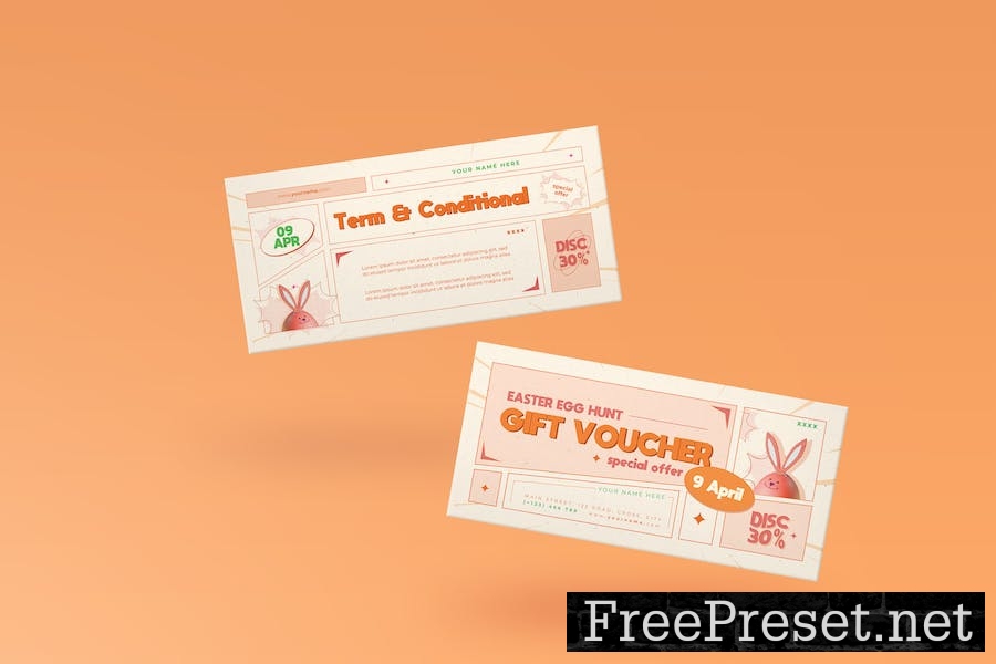 Easter Egg Hunt Voucher 45JXLHM