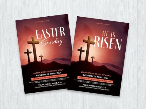 Easter Sunday / Church Flyer B5SZF72