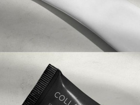 Editable Collapsing Tube Mockup 440290063