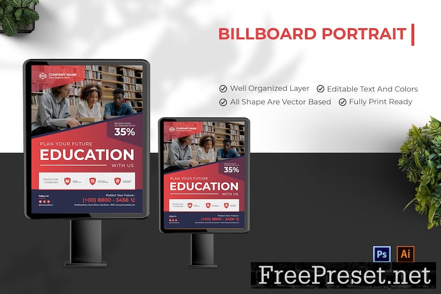 Education Insurance Services Billboard