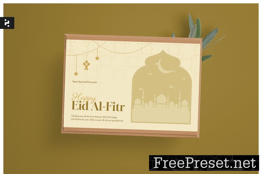 Eid Al Fitr Greeting Card