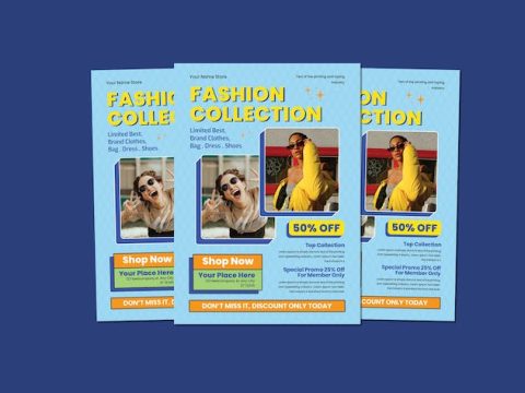 Fashion Collection Flyers P2P8AHE