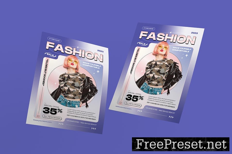 Fashion Sale Flyer Template