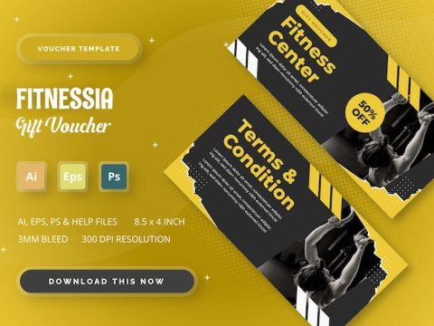 Fitnessia - Gift Voucher JMV4PWK