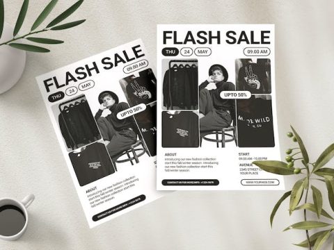 Flash Sale Flyer W56ZLWF