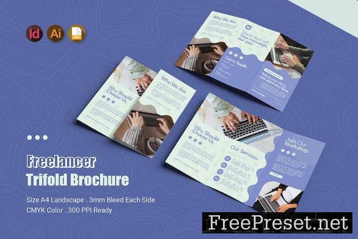 Freelancer Trifold Brochure EHZAR8T