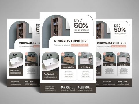 Furniture Store - Flyer Template SU2A2TH