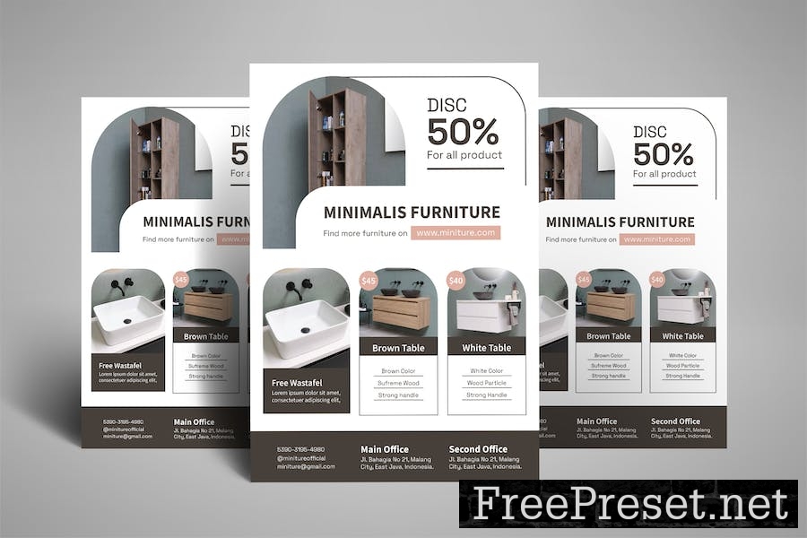 Furniture Store - Flyer Template SU2A2TH