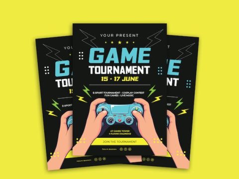 Game Tournament Flyer E974KSP