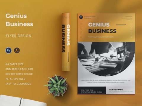 Genius Business Flyer MYGDT46