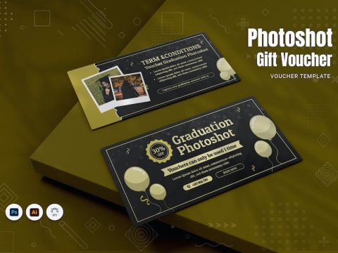 Graduation Photoshot Gift Voucher K8K97SP