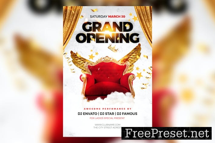 Grand Opening Flyer 23XAQWR