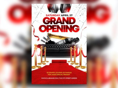 Grand Opening Flyer G8SA9X2