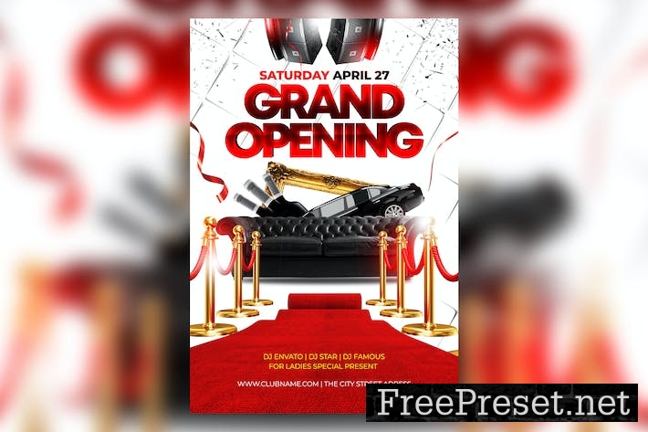 Grand Opening Flyer G8SA9X2