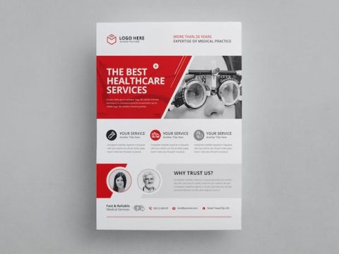 Health Flyer Template G6PABF8