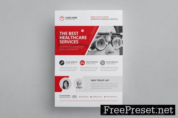 Health Flyer Template G6PABF8