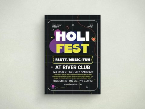 Holi Festival B9QNTED