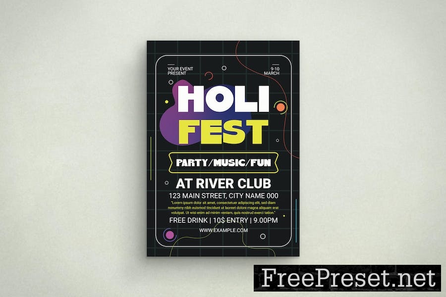 Holi Festival B9QNTED