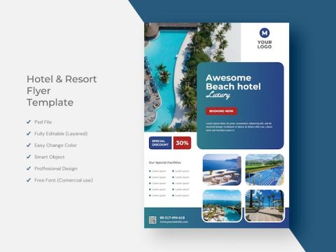 Hotel & Resort Flyer 6JV5YGB