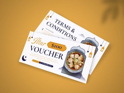 Iftar Party Voucher 2Q59NM3