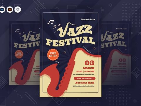 Jazz Festival Poster G7ABYKC