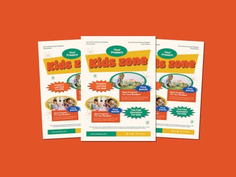 Kids Zone Flyers 4ESLN5A