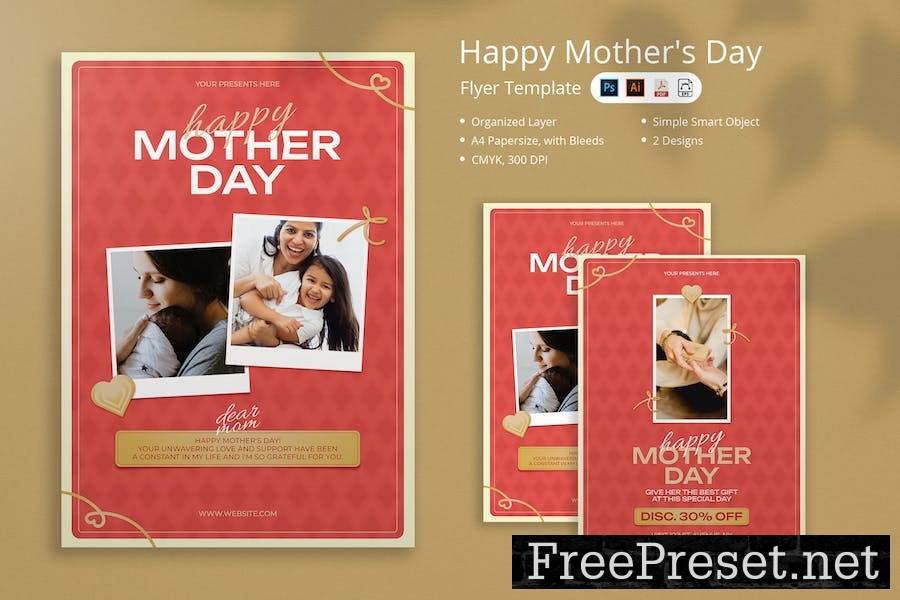 Lala - Happy Mother's Day Flyer NJEEXVJ