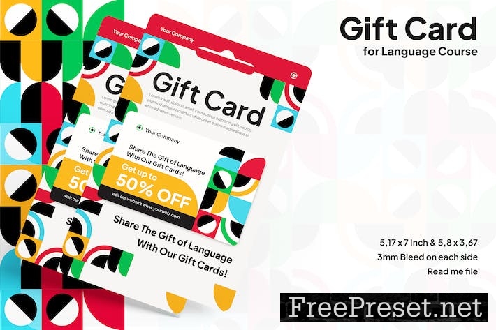 Language Course Gift Card 5TZ6WNP