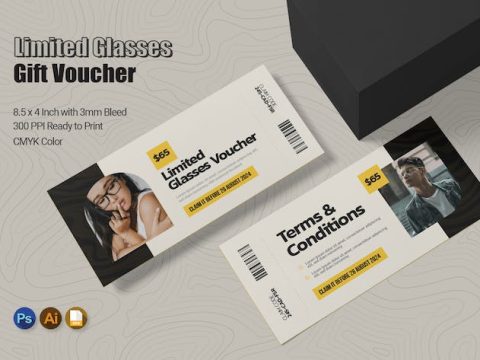 Limited Glasses Gift Voucher MZHPDB5