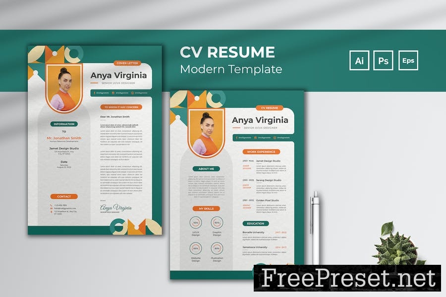 Manager Marketing CV Resume DF2MB78