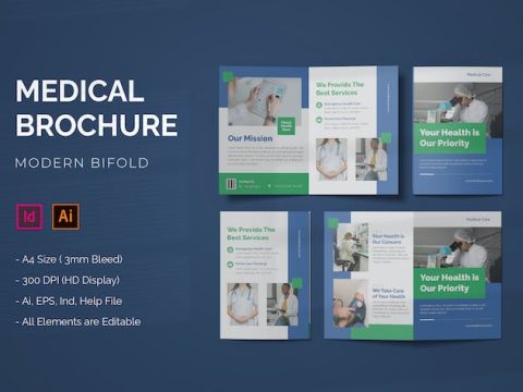Medical Care - Bifold Brochure